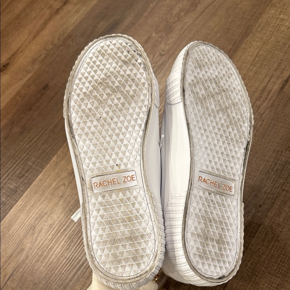 Rachel Zoe Classic White Sneakers - Picture 10 of 12